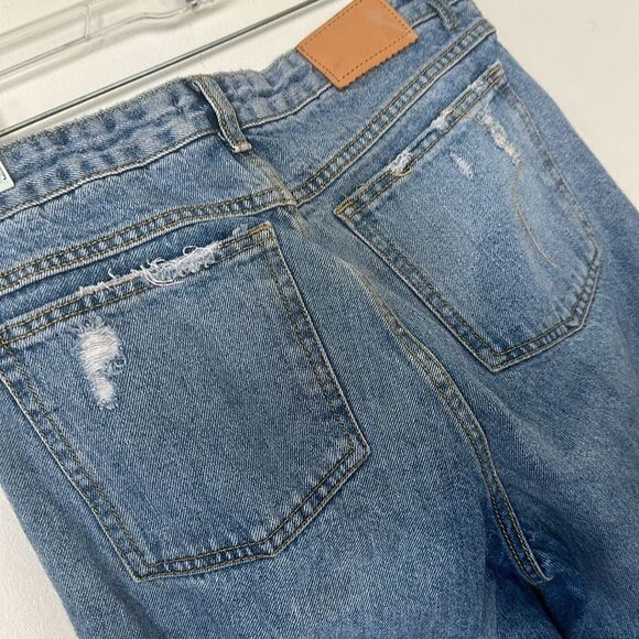 Avec Les Filles Deconstructed Straight Leg Jeans 27 - Picture 7 of 10